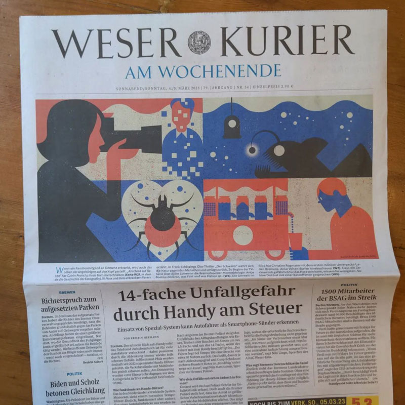 Weser Kurier Titelseite #04.03.23