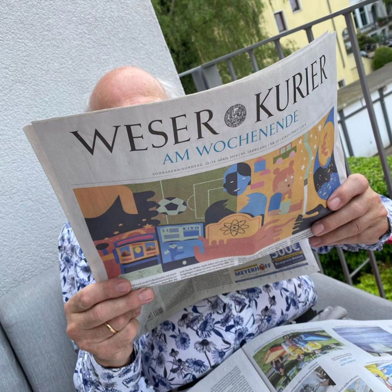 Weser Kurier Titelseite #13.04.24 Kopieren