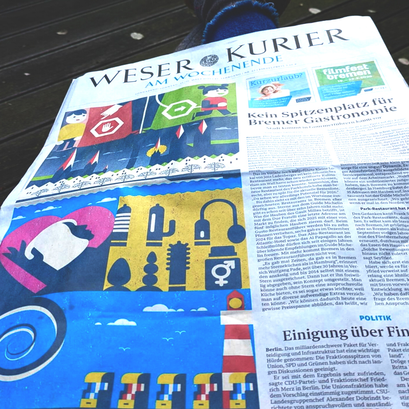Weser Kurier Titelseite #15.03.2025
