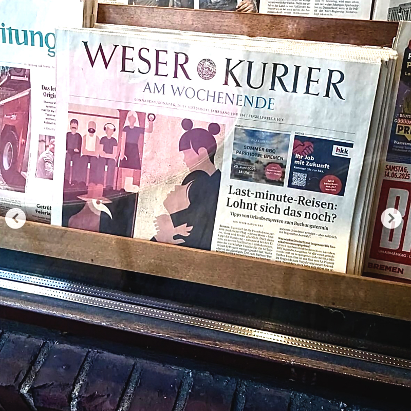 Weser Kurier Titelseite #14.06.2025